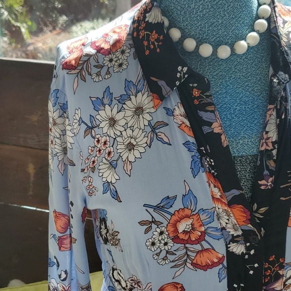 Maeve Anthropologie Midi Floral Dress - Picture 4 of 16